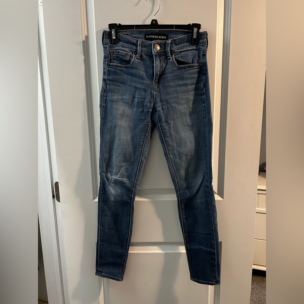 Express skinny jeans 0Short